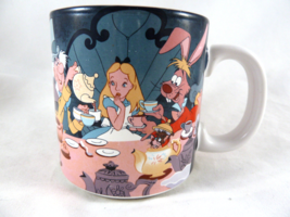 Disney ALICE IN WONDERLAND Tea Party Coffee MUG made in Japan Vintage - $15.83