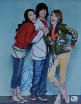 Hannah Montana Cast Signed Photo - Miley Cyrus, Emily Osment, Mitche Musso w/co - £273.01 GBP