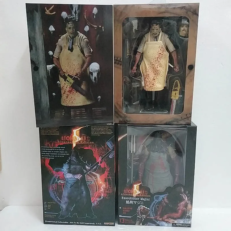 NECA Biohazard Executioner Majini Leatherface Ultimate Action Collection Model - £15.40 GBP - £18.71 GBP