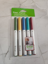 Cricut CANDY SHOP Cricut Explore Set of 5 Fine Point 0.4 Pen Set New  - $9.90