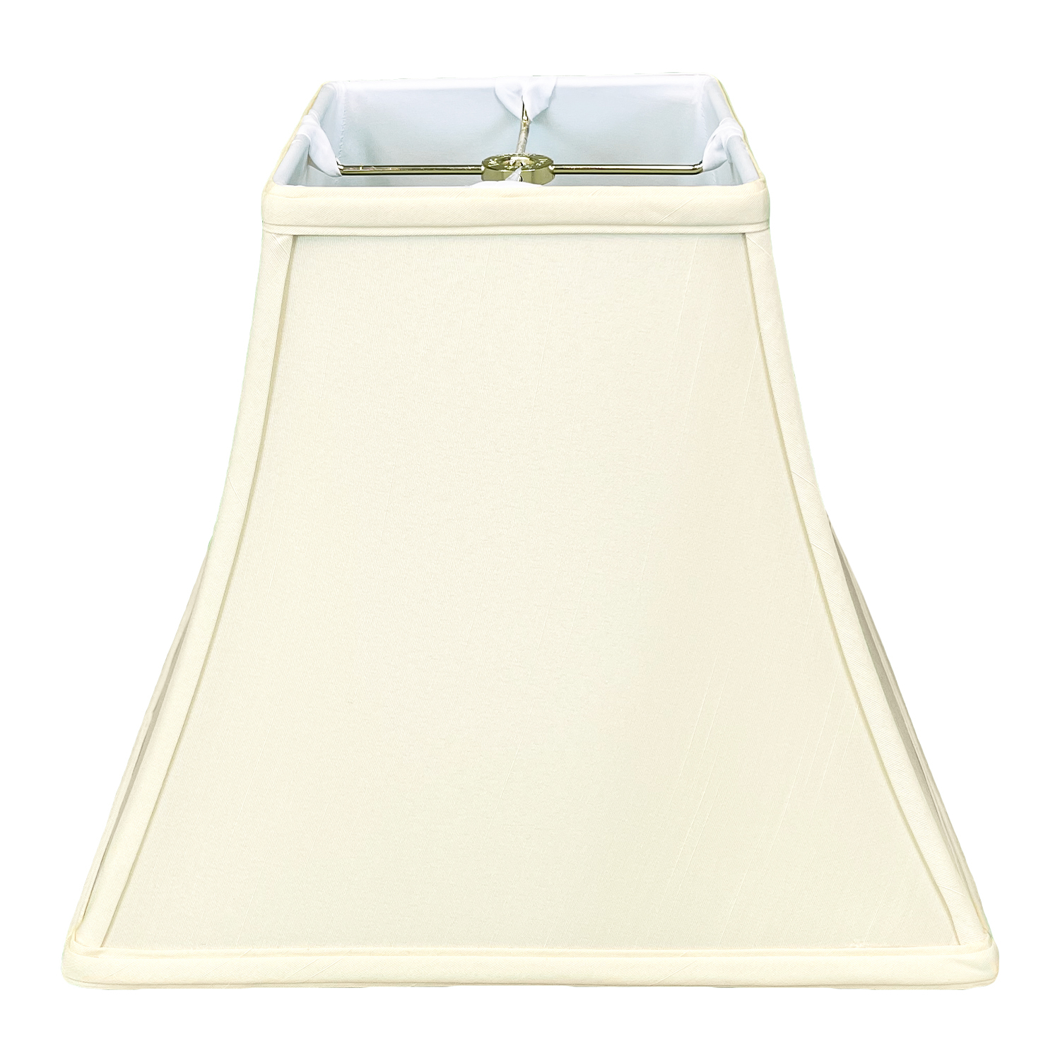 Royal Designs Square Bell Lamp Shade, Eggshell, 6" x 12" x 10.5" - $60.95