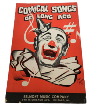 Belmont Music Company Comical Songs of Long Ago Book Vintage 1930s 1938 Piano - £6.26 GBP