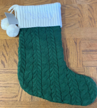 Things Remembered &quot;Daddy&quot; Green/White Large Christmas Stocking-Brand New... - $41.98