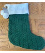 Things Remembered &quot;Daddy&quot; Green/White Large Christmas Stocking-Brand New... - £32.78 GBP