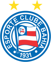 Esporte Clube Bahia Brazil Football Badge Iron On Embroidered Patch - £12.52 GBP+