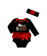 Way to Celebrate Baby Girl Halloween Tutu &amp; Headband, 2-Piece Set Black 12M - €17,10 EUR
