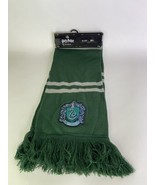 Harry Potter Slytherin House Green Winter Scarf with Fringe Adult Unisex... - £22.30 GBP