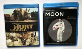 Moon &amp; Hurt Locker Blu-Ray Lot of 2 - £7.56 GBP
