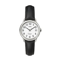 Timex Women&#39;s T2H331 Quartz Easy Reader Date Watch with White Dial Analogue Disp - £74.34 GBP