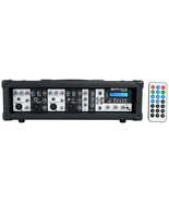 Rockville RPM48S 2400w Powered 4 Channel Mixer/Stereo Amplifier w Blueto... - £204.46 GBP