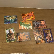 Lot Of 8 VTG Wrestling Stickers WCW 1999 A&amp;A Global  - £7.85 GBP