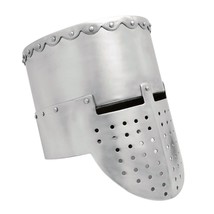 Medieval Crusader Flat Top Helmet - $91.05+