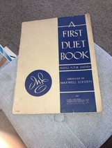 A First Duet Book Piano 4 Hands Maxwell Eckstein Carl Fischer Sheet Musi... - $5.00