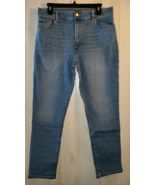 EXCELLENT WOMENS ANN TAYLOR FACTORY DISTRESSED STONE WASH BLUE JEANS  SI... - $557.70 MXN