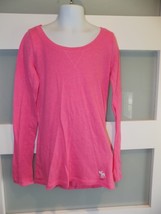 Abercrombie &amp; Fitch LS Pink Lightweight Size S Shirt Girl&#39;s - $172.44 MXN