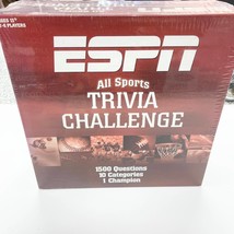 New Sealed Us Aopoly Espn 2005 All Sports Trivia Challenge Board Game Box Fade - £10.12 GBP