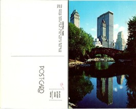 New York(NY) NYC Central Park Fifth Avenue Hotels General Motors VTG Postcard - £7.51 GBP