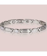 Sabona Magnetic Bracelet Arthritis Relief Bracelet Lady Executive Silver... - £73.48 GBP