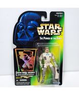 Star Wars Hoth Rebel Soldier 3.75 Inch Power of the Force II Green Card NEW - €11,55 EUR