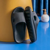 Summer Home Men Slippers Floor Flat Shoes Indoor EAV Flip Flops Non-slip Bathroo - £18.35 GBP