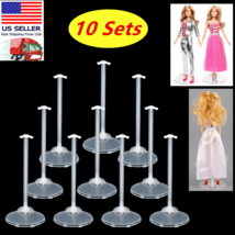 10 Pcs Doll Stand Display Holder for 11.5&#39;&#39; &amp; 12 inch Doll Model Rack Su... - £3.88 GBP