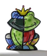 Romero Britto Retired Mini Frog - Prince Charming 3D Figurine #331382 Re... - £54.50 GBP