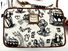 Disney Dooney &amp; Bourke Alice In Wonderland Zip Crossbody Camera Bag Cheshire Cat - £212.47 GBP