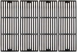 Cast Iron Cooking Grates Grid 4-Pack 19 3/4&quot; For Chargriller King Griller 100325 - £68.22 GBP