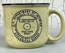 Vintage Mt. Washington US Dept of the Interior Geological Survey Coffee ... - £13.87 GBP