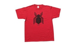 Spider-Man: Homecoming Shirt Red Marvel MCU SZ Large EUC  - £14.94 GBP
