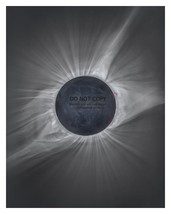 Total Solar Eclipse 2017 Artistic 11X14 Moon Wall Art Photo Poster - £14.11 GBP