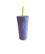 Starbucks Fall 2023 Lilac Purple Pearlescent Wave Glass Cup 18 oz. Tumbler - €33,74 EUR