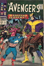 The Avengers Comic Book #33, Marvel Comics Group 1966 FINE+ - £28.92 GBP