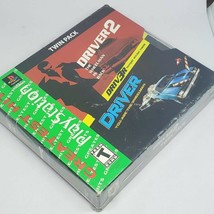 Driver 2 and Driver Twin Pack Sony PlayStation 1 2004 New Sealed Shrink Damage - £159.66 GBP