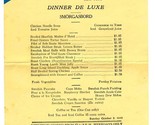 Restaurant Kungsholm Menu &amp; Postcard East 55th Street New York City 1943 - $54.41