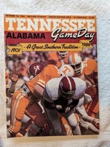 1986 Tennessee Game Day vs Alabama Program Book 10.18 Knoxville  - £22.71 GBP