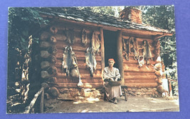 Oconaluftee Indian Village Cherokee, North Carolina Post Card - Unposted - £6.07 GBP