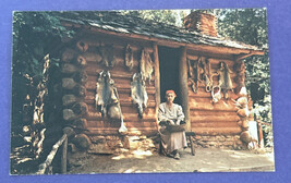 Oconaluftee Indian Village Cherokee, North Carolina Post Card - Unposted - £6.09 GBP