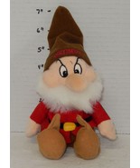 Vintage Disney Snow White the Seven Dwarfs Grumpy 8&quot; Plush Stuffed Toy R... - $20.53 CAD