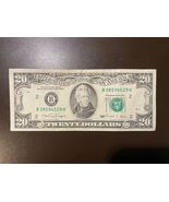 1990 $20 Dollar Bill USD Circulated B 38594529 H - $33.99
