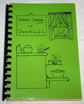 Vintage Cross Hill South Carolina Fire Department &amp; Rescue Cookbook Recipes Sc - £11.23 GBP