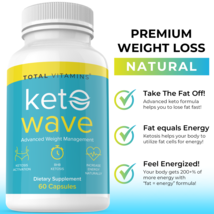 Keto Wave Pills VIP Diet One Shot Keto Burn Ketogenic Advanced Weight Loss - £18.79 GBP