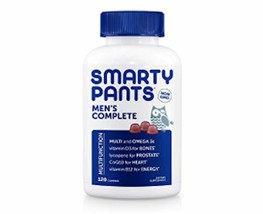 SmartyPants Men&#39;s Complete Daily Gummy Vitamins, 120Count - £25.14 GBP