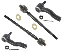 4 Pcs Steering Kit Inner Outer Tie Rods Ends For Scion tC Coupe 2.4L Spec Axial  - £49.19 GBP