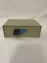 2-Way A/B I/O DB25 Parallel Printer Manual Rotary Switch Box - e522 - $7.92