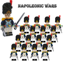 16Pcs Napoleonic Wars Officer of the Old guard Grenadiers Minifigures Br... - £22.71 GBP