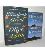 2 Elizabeth Strout Hardbacks - Olive,Again (1st Edition) - Anything Est Possible - $20.94