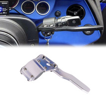Car Turn Signal Lever Silver  Extender Steering Wheel Turn Rod Position Up - £9.35 GBP