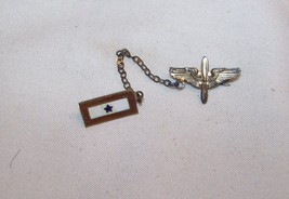 WWII SON IN SERVICE AAF TIE PIN AIR CADET PILOT - $9.89