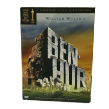 Ben Hur Four Disc Collectors Edition 4 Disc DVD Box Set with Story of Booklet - £14.10 GBP